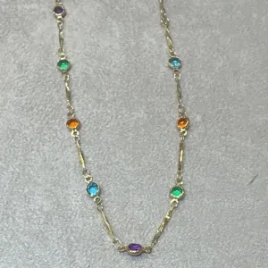 Choker Laviny com Zircônias Coloridas