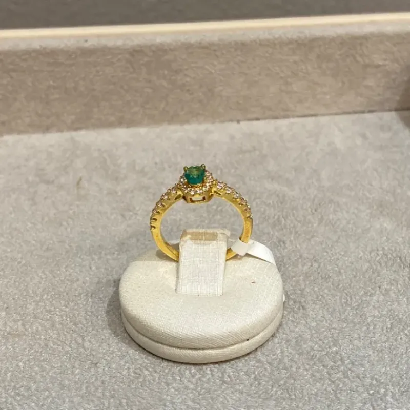 Cor:Banho de Ouro;Tamanho:14