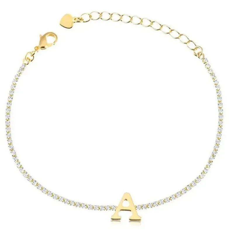 Pulseira Riviera Com  Iniciais