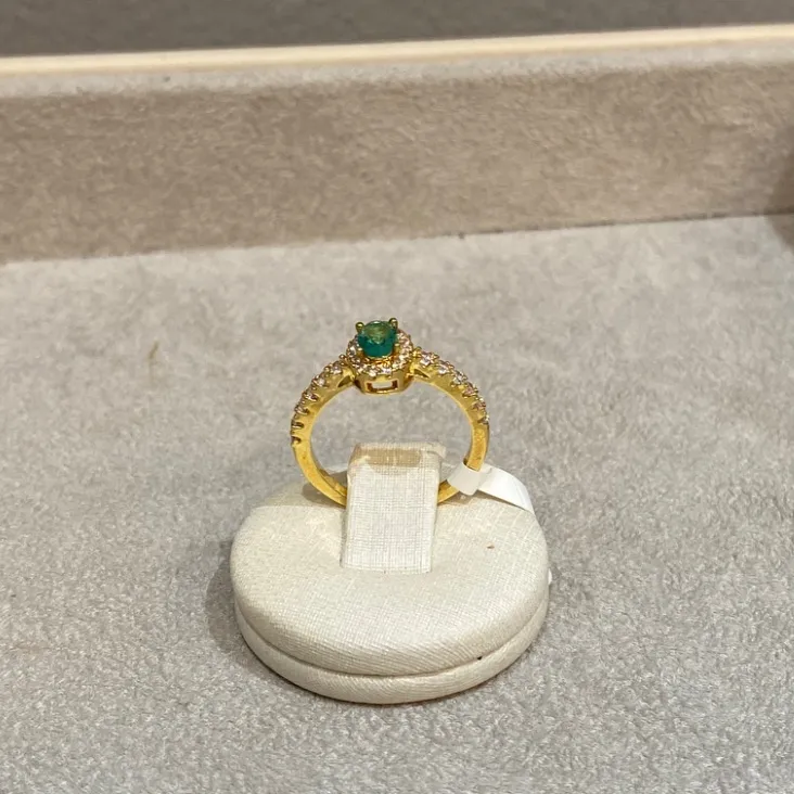 Cor:Banho de Ouro;Tamanho:14